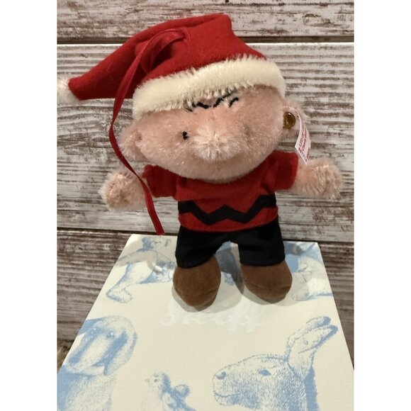Steiff Charlie Brown Ornament Germany Limited Edition Of 1500 W/Box - Picture 1 of 11
